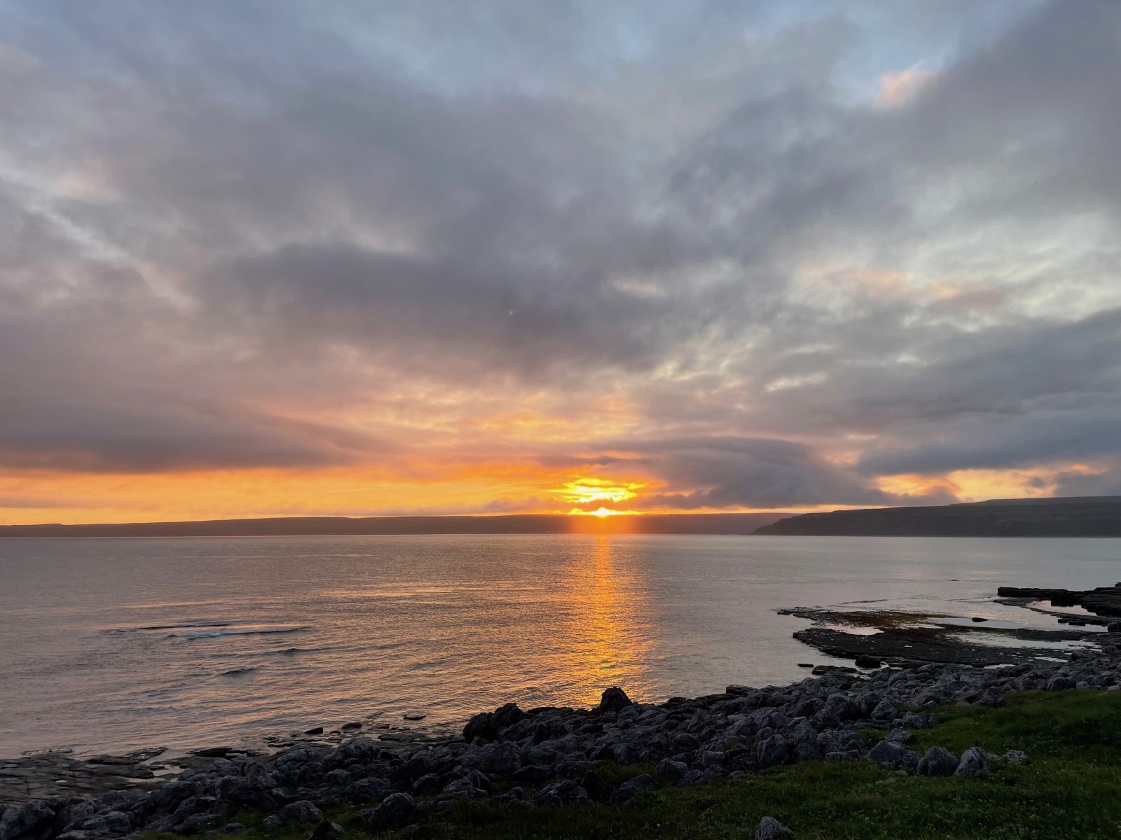 Sunset over L'Anse-Amour Labrador, August 2022