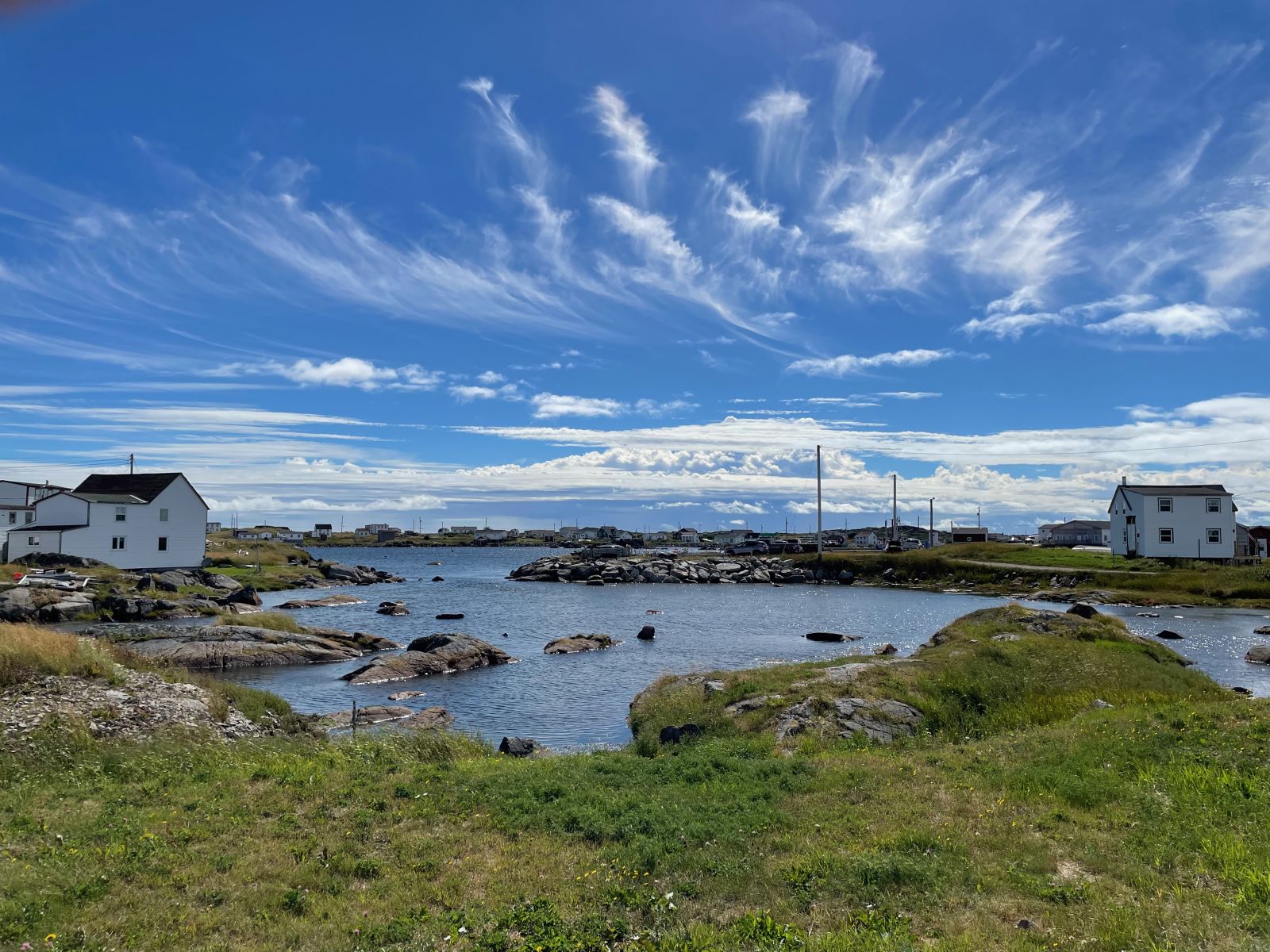 Joe Batt's Arm on Fogo Island, Newfoundland, August 2022